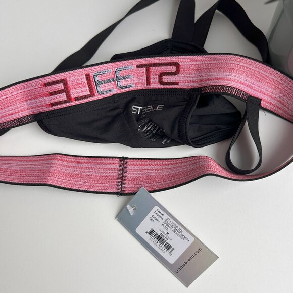 ST33LE - Black Nylon Elastane Air Mesh Sports Jockstrap (M) - Picture 5 of 7